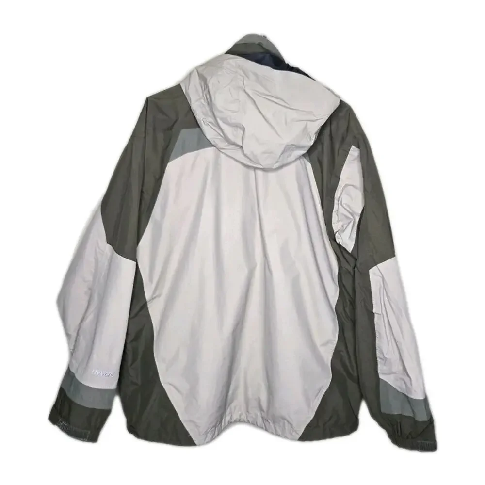 VTG The North Face Full Zip Color-blocked Hooded Jacket Y2k Size Large